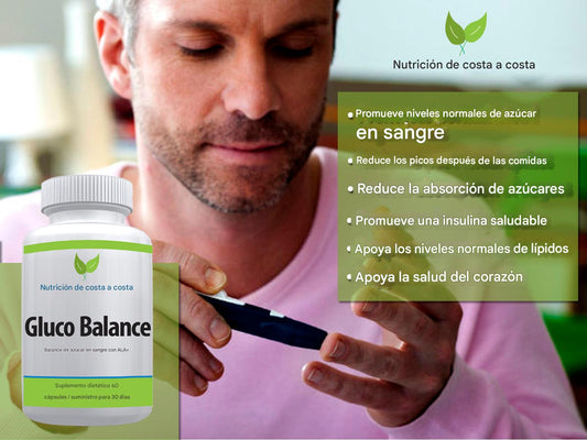 Gluco Balance - Encapsulado Redutor de Niveles de Diabetes